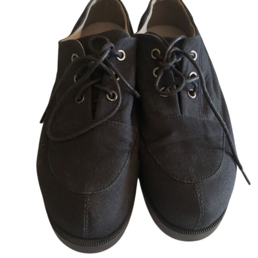 Gram scandanavia walking shoe 445G SIZE 7‎ CANVAS BLACK